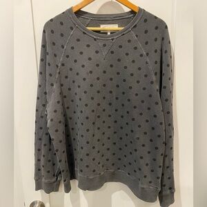 The Great Slouch Sweatshirt black w/ Dots size  3